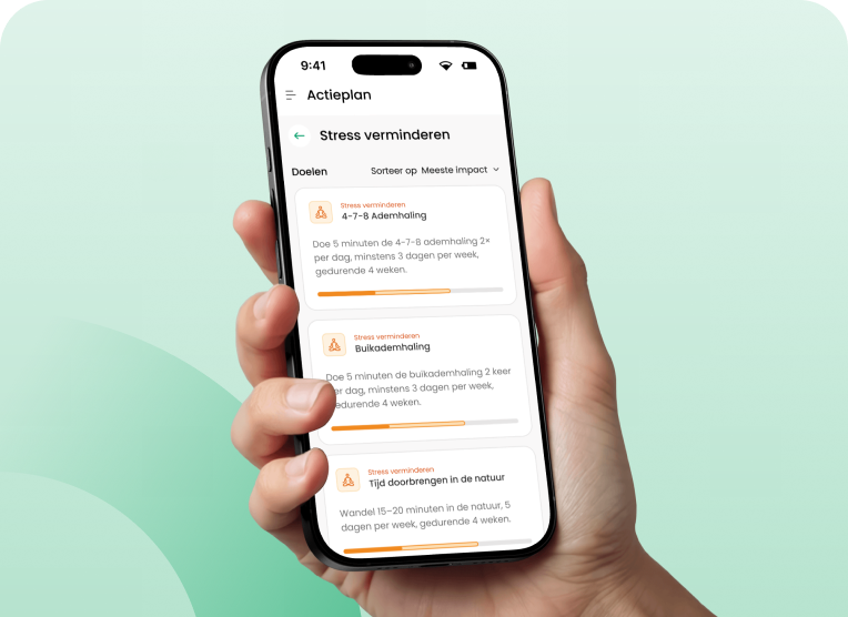 Stap 3: Ontvang je persoonlijke gezondheidsrapport